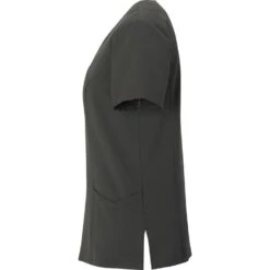 Edwards Ladies' Sorrento Power Stretch Mock Wrap Short Sleeve Tunic -Portwest Shop ED7283@2