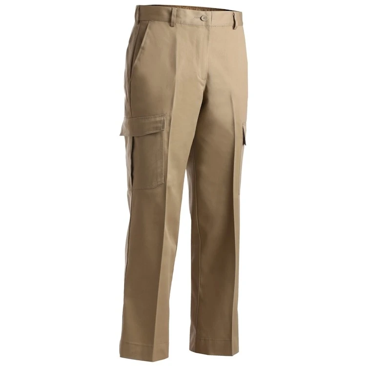 Edwards Women's Chino Flat Front Cargo Pant 1 Edwards Women's Chino Flat Front Cargo Pant