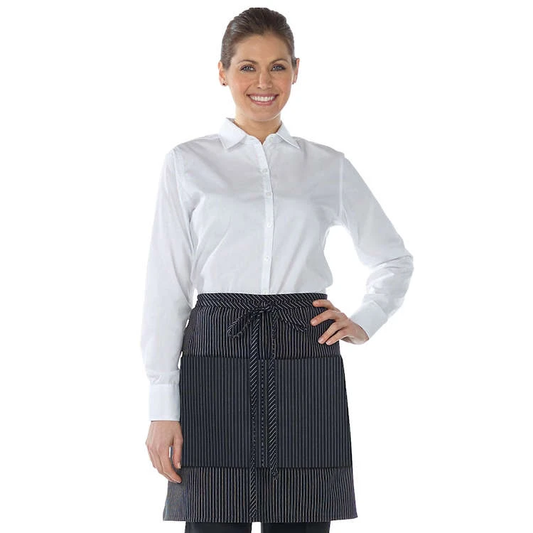 Edwards Half Bistro Two Pocket Waist Apron 1 Edwards Half Bistro Two Pocket Waist Apron