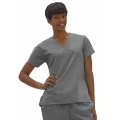 Fashion Seal Women's Mock Crossover Tunic - Simply Soft