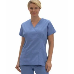 Fashion Seal Women's Mock-Wrap Tunic - Simply Soft