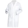 Fashion Seal Unisex Heavyweight Sanforized Cotton Twill 41" Lab Coat - 3 Pocket / Side Pocket Slits