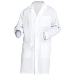 Fashion Seal Unisex Heavyweight Sanforized Cotton Twill 41" Lab Coat - 3 Pocket / Side Pocket Slits