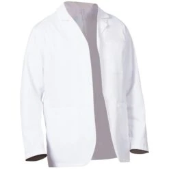 Fashion Seal Men's Heavyweight Twill 32" Lab Jacket - 5 Pocket / Center Back Vent