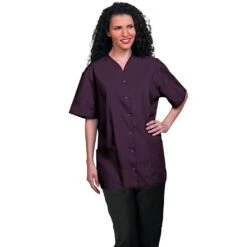 Fashion Seal Ladies' Snap Front Sport Tunic - Fashion Poplin