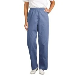 Fashion Seal Reversible Unisex Elastic Waist Scrub Pant - Fashion Poplin