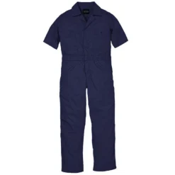 Key Poplin Unlined Coverall, Short Sleeve
