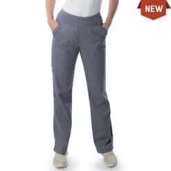 Landau Women's Modern ProFlex Cargo Pocket Yoga Scrub Pant