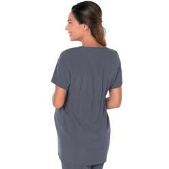Landau Women's Modern ProFlex Maternity Crossover V-Neck Tunic 5 Landau Women's Modern ProFlex Maternity Crossover V-Neck Tunic -Portwest Shop LD4399@2