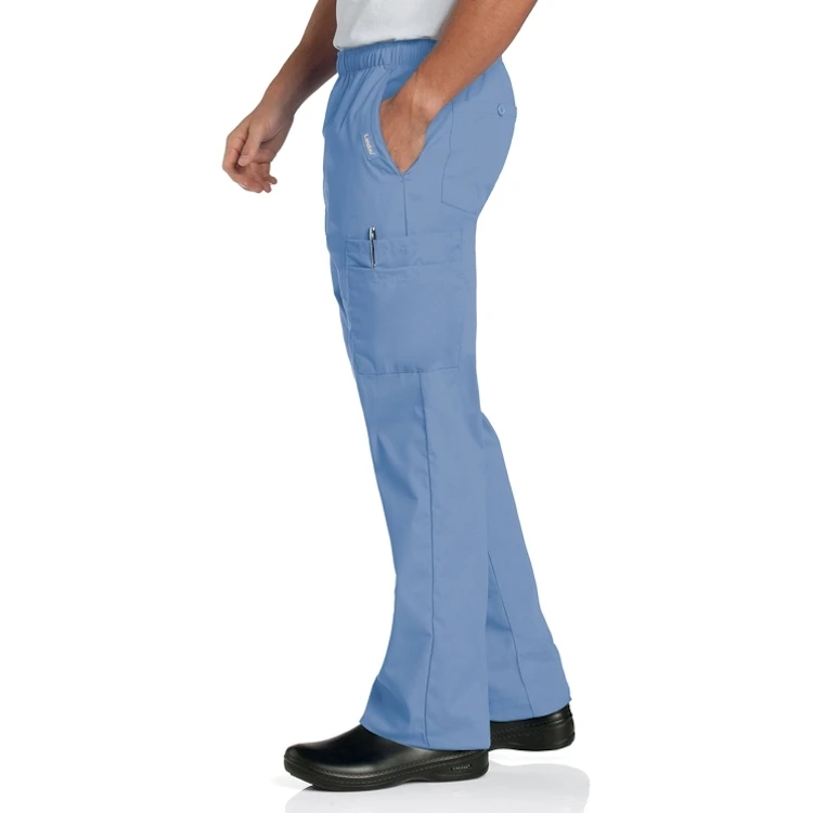 Landau Men's Poplin Stretch Waist Cargo Pant 2 Landau Men's Poplin Stretch Waist Cargo Pant - Image 2