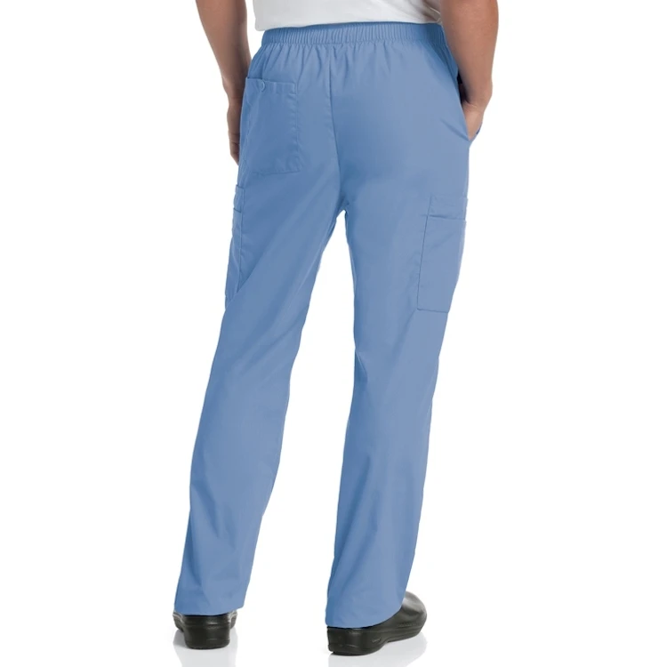 Landau Men's Poplin Stretch Waist Cargo Pant 3 Landau Men's Poplin Stretch Waist Cargo Pant - Image 3