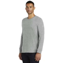 CLEARANCE Nike Core Cotton Long Sleeve Tee -Portwest Shop NKBQ5232@4