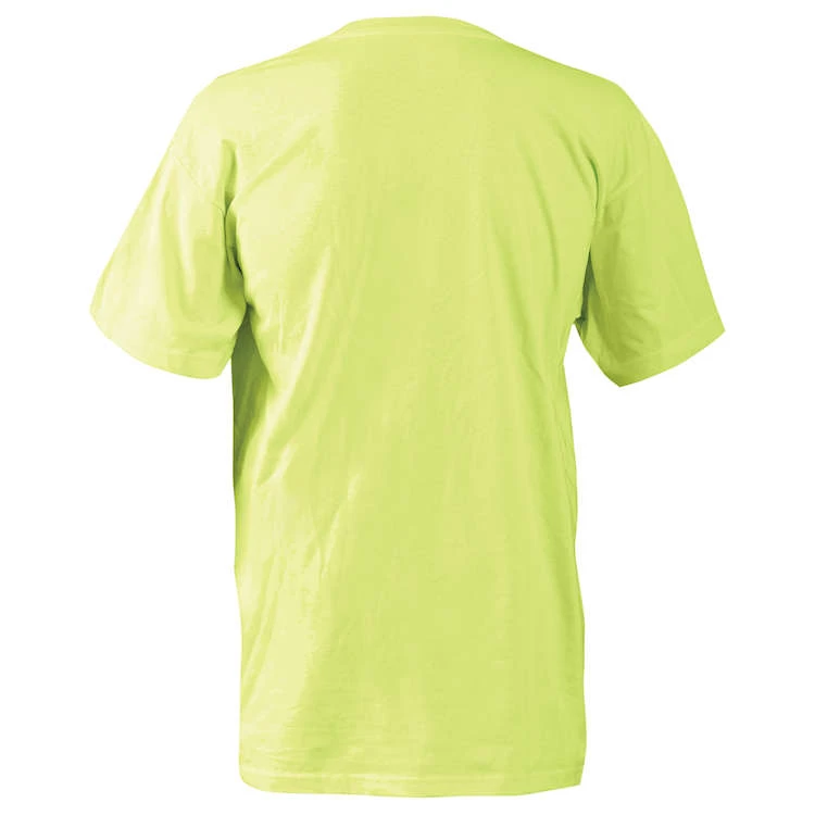 OccuNomix 6.0 Oz. Non ANSI Short Sleeve Cotton Safety T-Shirt 2 OccuNomix 6.0 Oz. Non ANSI Short Sleeve Cotton Safety T-Shirt - Image 2