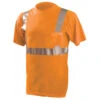 OccuNomix 5.3 Oz. Short Sleeve Wicking T-Shirt With Pocket - Class 2