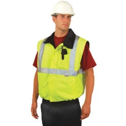 OccuNomix 4-IN-1 Fleece Lined Bomber Jacket - Class 3 -Portwest Shop OCLUXTJBJ@4