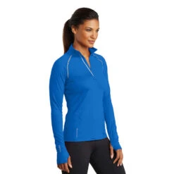 OGIO® ENDURANCE Ladies' Long Sleeve Nexus 1/4 Zip Pullover -Portwest Shop OGLOE335@3