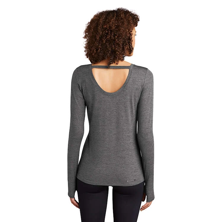 OGIO® ENDURANCE Ladies' Long Sleeve Force Tee 2 OGIO® ENDURANCE Ladies' Long Sleeve Force Tee - Image 2