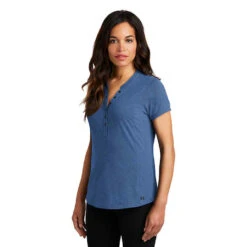 OGIO® Ladies' Short Sleeve Tread Henley -Portwest Shop OGLOG136@3