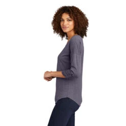 OGIO® Ladies' Gravitate Scoop Neck 3/4 Sleeve -Portwest Shop OGLOG141@2
