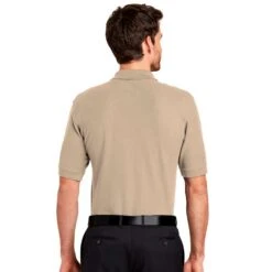 Port Authority® Silk Touch™ Polo With Pocket -Portwest Shop PAK500P@3