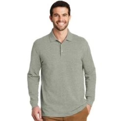 Port Authority® Long Sleeve EZCotton™ Polo