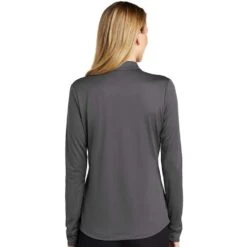 Port Authority® Ladies' Silk Touch™ Performance Long Sleeve Polo -Portwest Shop PAL540LS@3