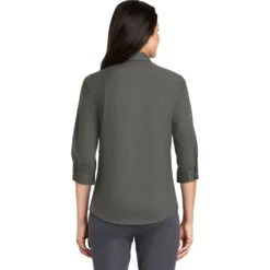 Ladies 3/4-Sleeve SuperPro™ Twill Shirt -Portwest Shop PAL665@3