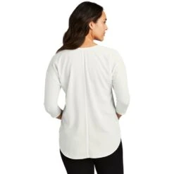 Port Authority Ladies' Concept 3/4 Sleeve Soft Split Neck Top 5 Port Authority Ladies' Concept 3/4 Sleeve Soft Split Neck Top -Portwest Shop PALK5433@2