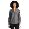 Ladies Long Sleeve Chambray Easy Care Shirt