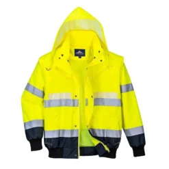 Portwest Glowtex 3 In 1 Bomber Jacket -Portwest Shop PWG465@2