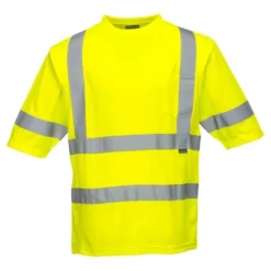 Portwest Class 3 Mesh Panel Short Sleeve T-Shirt