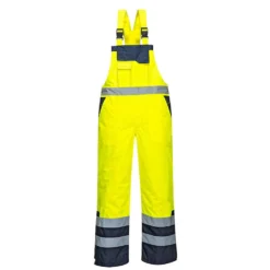 Portwest Contrast Bib And Brace - Lined