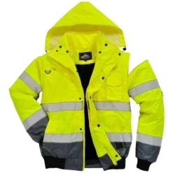 Portwest Hi-Vis Contrast Bomber Jacket