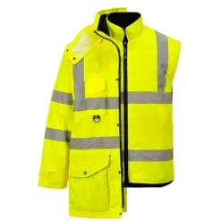 Portwest Hi-Vis 7-in-1 Traffic Jacket -Portwest Shop PWUS427@2