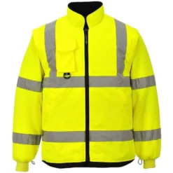 Portwest Hi-Vis 7-in-1 Traffic Jacket -Portwest Shop PWUS427@3
