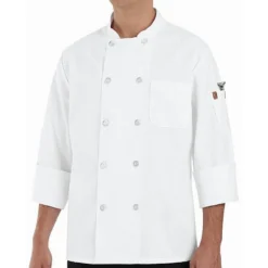 Chef Designs Ten Pearl Button Chef Coat