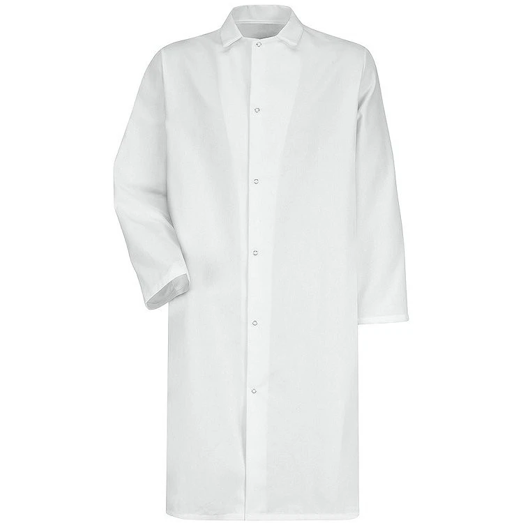 Red Kap Gripper Front Butcher Frock - No Pocket 1 Red Kap Gripper Front Butcher Frock - No Pocket