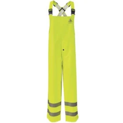 Bulwark FR Hi-Visibility Flame Resistant Rain Bib Overall HRC2