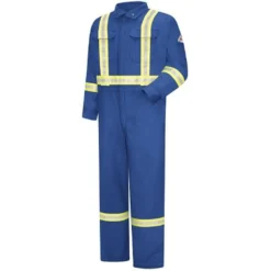 Bulwark Premium Coverall With Reflective Trim - Cooltouch 2 - 7.0 Oz.