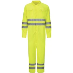 Bulwark CoolTouch 2 Hi-Vis Deluxe Coverall With Reflective Trim HRC2