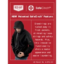 Red Kap Performance Work Hoodie 10 Red Kap Performance Work Hoodie -Portwest Shop RCHJ10@4