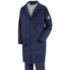Bulwark FR Excel FR ComforTouch Concealed Snap Front Lab Coat 6 Oz HRC2