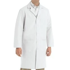 Red Kap Men's Lab Coat - Button Front 7 Red Kap Men's Lab Coat - Button Front -Portwest Shop RCKP14@2