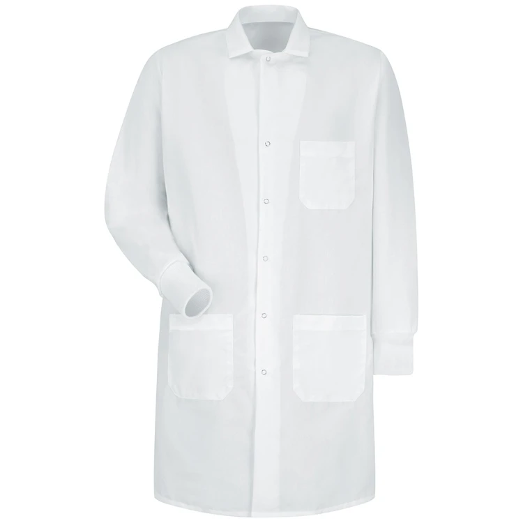 Red Kap Unisex Specialized Knit-Cuffed Lab Coat - Gripper Front 1 Red Kap Unisex Specialized Knit-Cuffed Lab Coat - Gripper Front