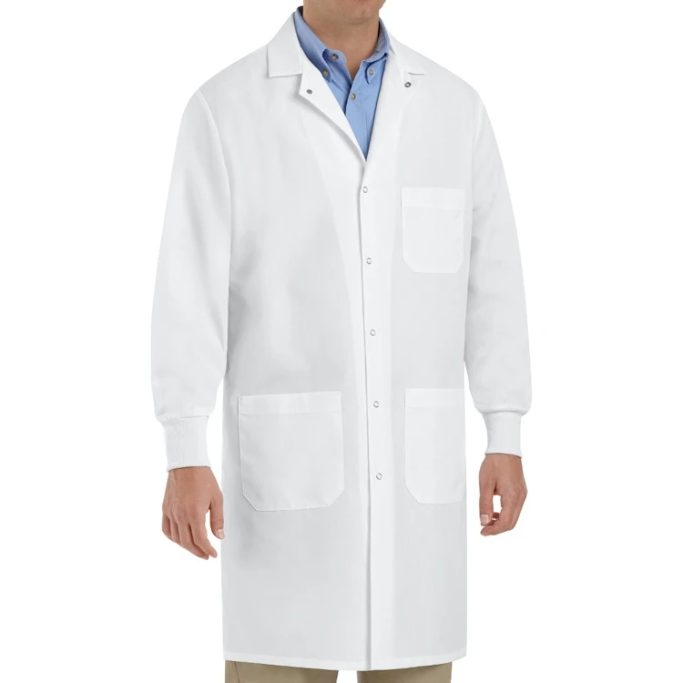 Red Kap Unisex Specialized Knit-Cuffed Lab Coat - Gripper Front 4 Red Kap Unisex Specialized Knit-Cuffed Lab Coat - Gripper Front - Image 4
