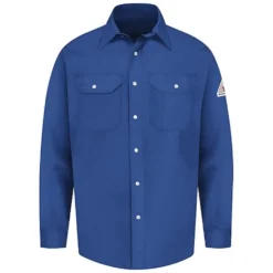 Bulwark FR Excel FR Snap Front Uniform Shirt - 7.0 Oz. HRC1