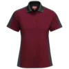 Red Kap Women's Short Sleeve Performance Knit Two-Tone Polo