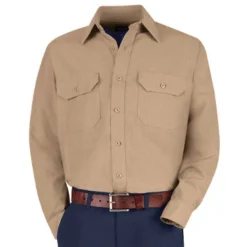 Bulwark FR Nomex IIIA Button Front Deluxe Shirt - 4.5 Oz. HRC1