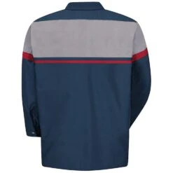 Red Kap Men's Performance Long Sleeve Tech Shirt -Portwest Shop RCSP14AC@1