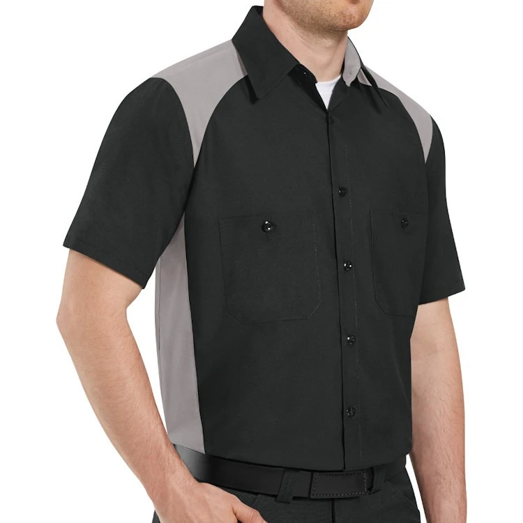 Red Kap Men's Short Sleeve Motorsports Shirt 1 Red Kap Men's Short Sleeve Motorsports Shirt